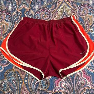 Berry colored Nike moisture wicking shorts size XL